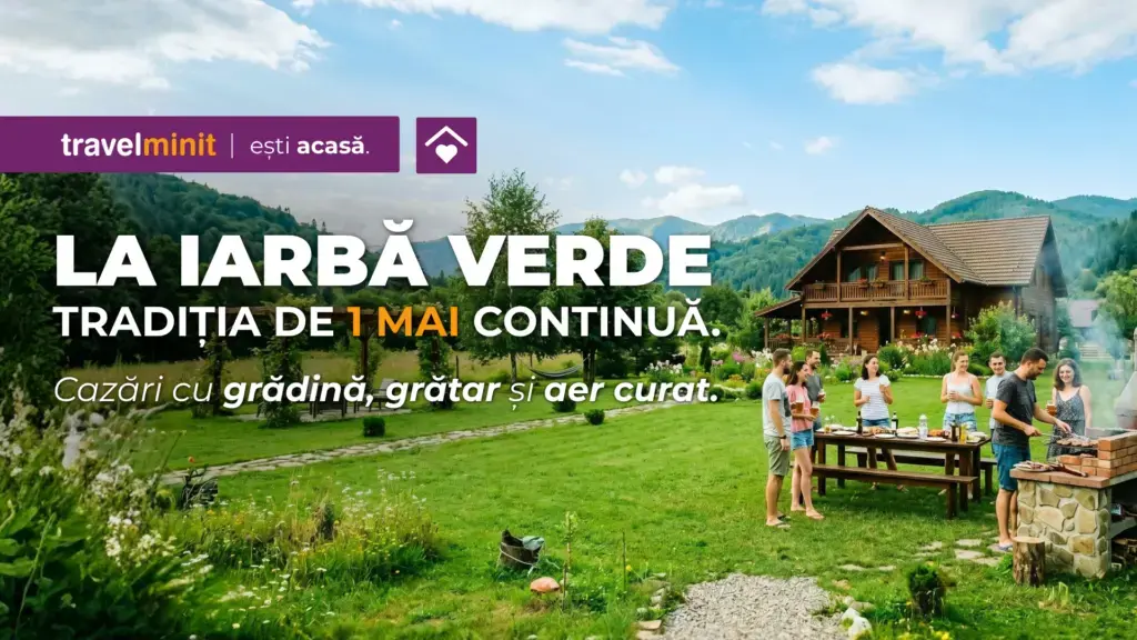 1 Mai la iarbă verde: oferte de cazare ideale