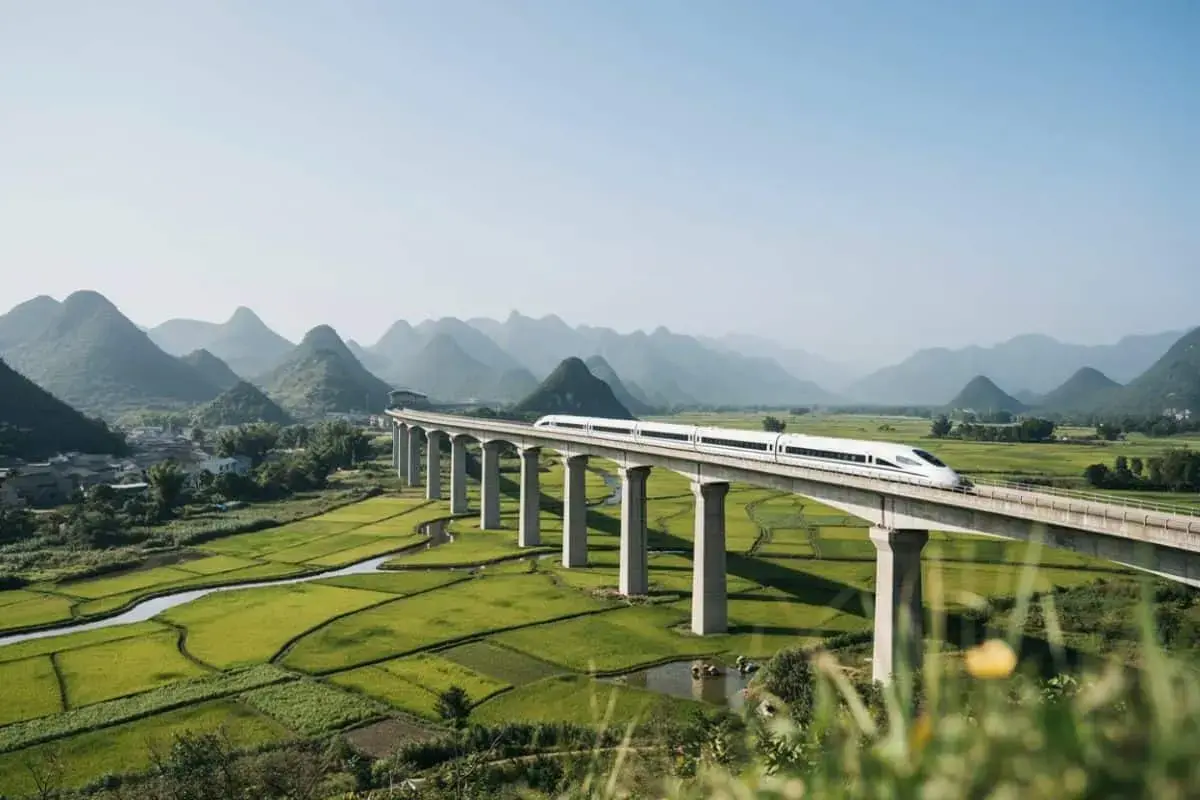 Cum a ajuns trenul de mare viteză vedeta turismului din China