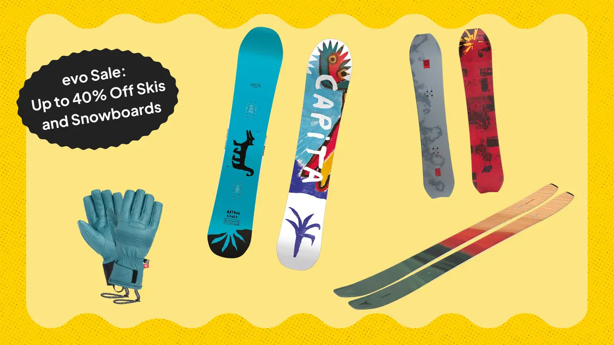 Evo celebrează 25 de ani cu reduceri de până la 40 % la schi și snowboard