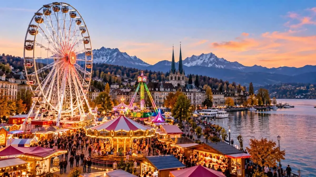 Lozärner Määs 2026: Târgul de toamnă din Lucerne e gratuit și plin de distractie pentru toată familia
