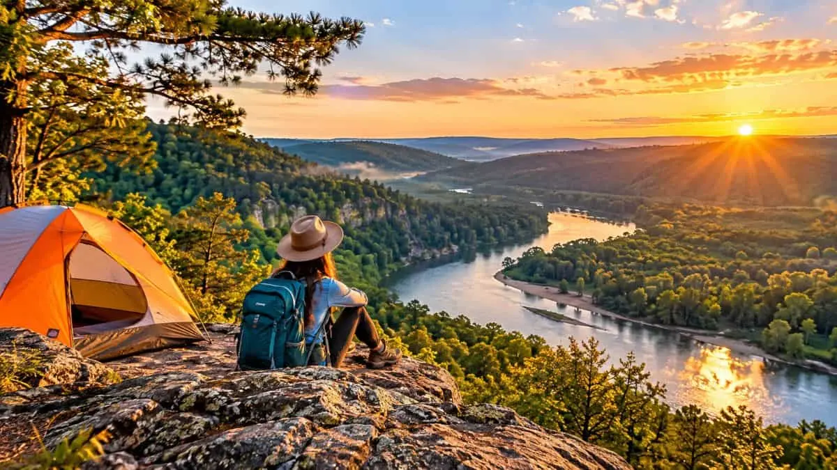Explorarea liniștită a Missouri: trasee ascunse în Ozark și camping primitiv